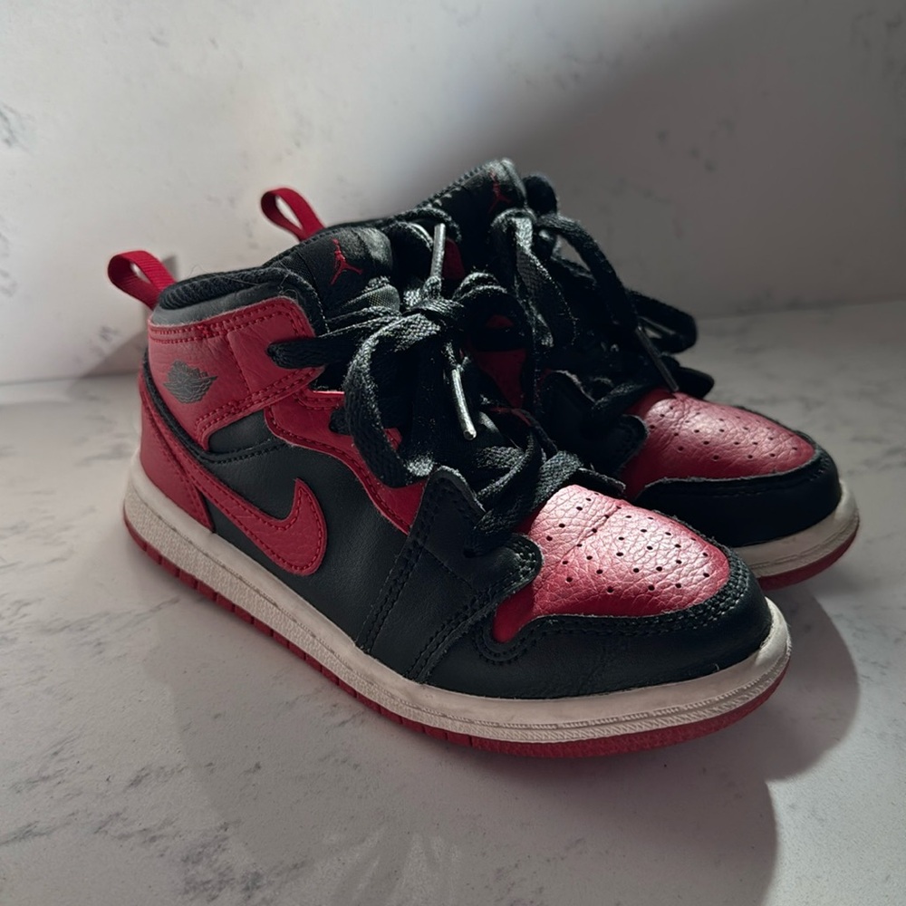 Jordan 1 Bred Size 10 Kids